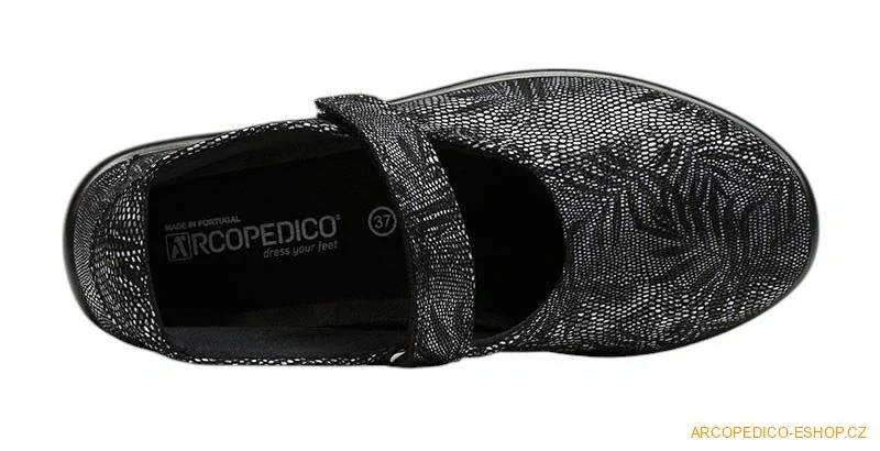 ARCOPEDICO 4826 K07 ESTRELA BLACK